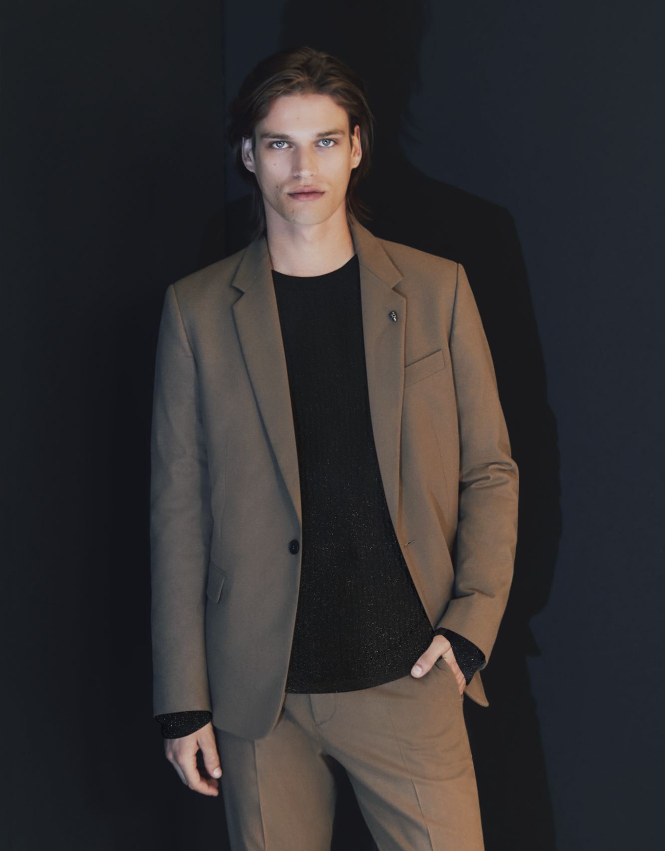 Pure Edition - Veste de costume cappuccino Homme