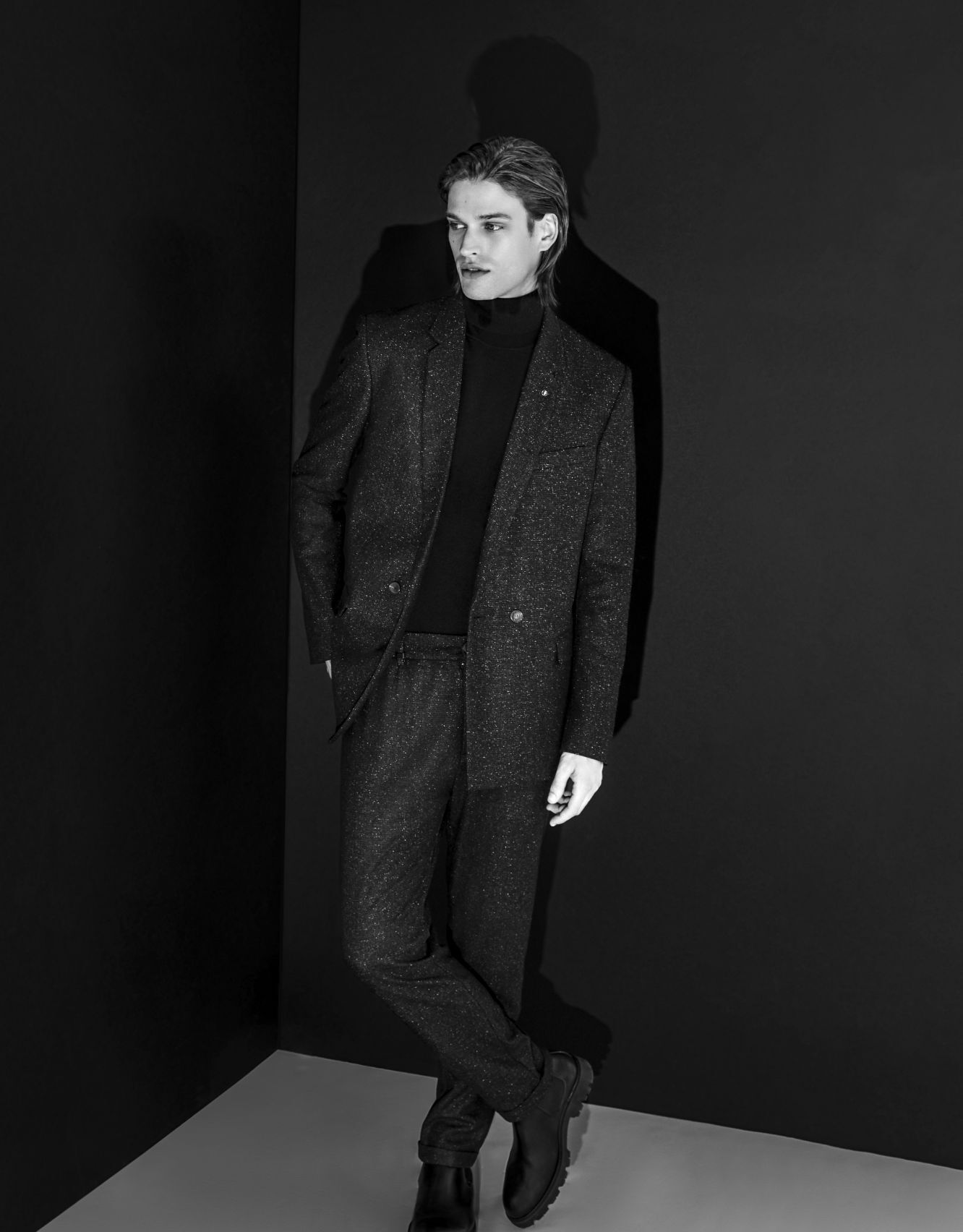 Pure Edition - Pantalon de costume anthracite Homme