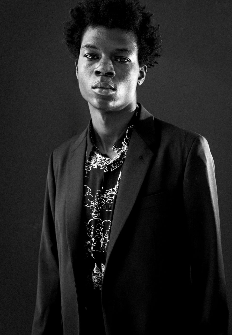 Men's Pure Edition Black Suit Jacket