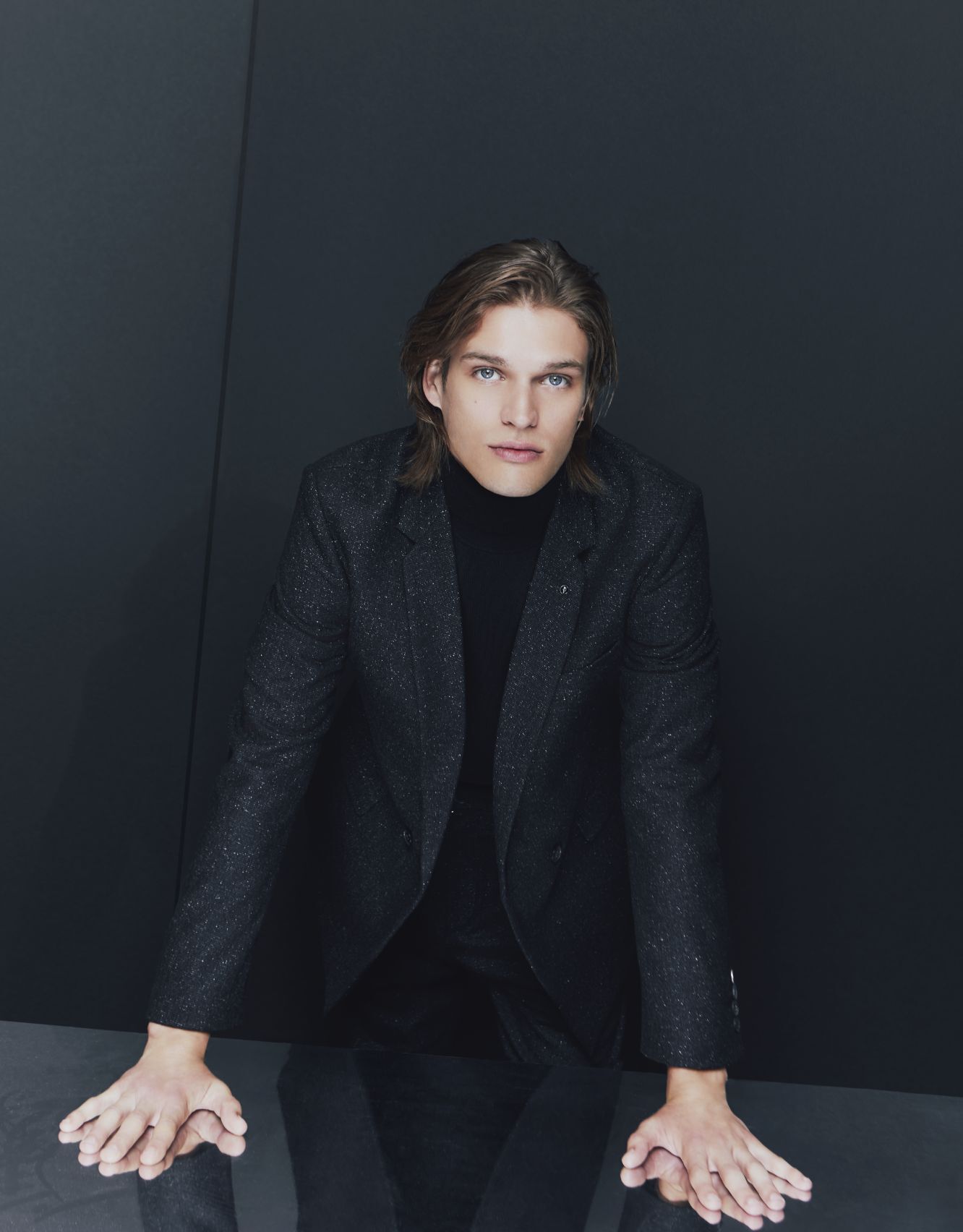 Pure Edition - Veste de costume anthracite croisée Homme