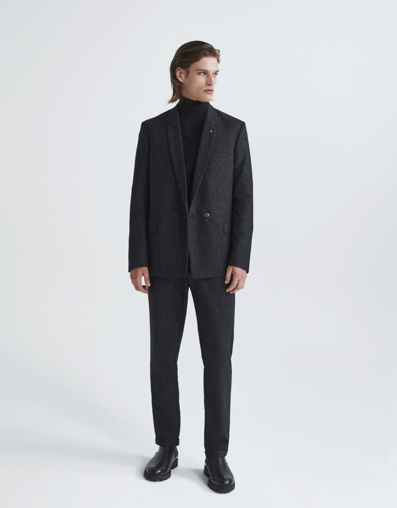 Pure Edition - Pantalon de costume anthracite Homme
