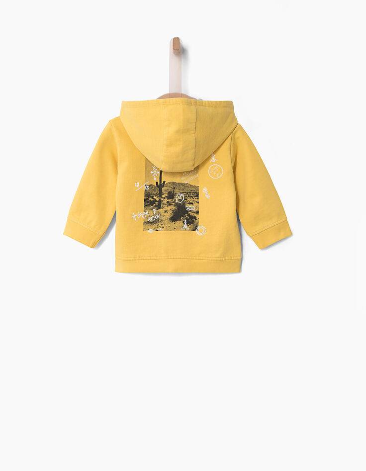 Baby boy yellow cardigan -2