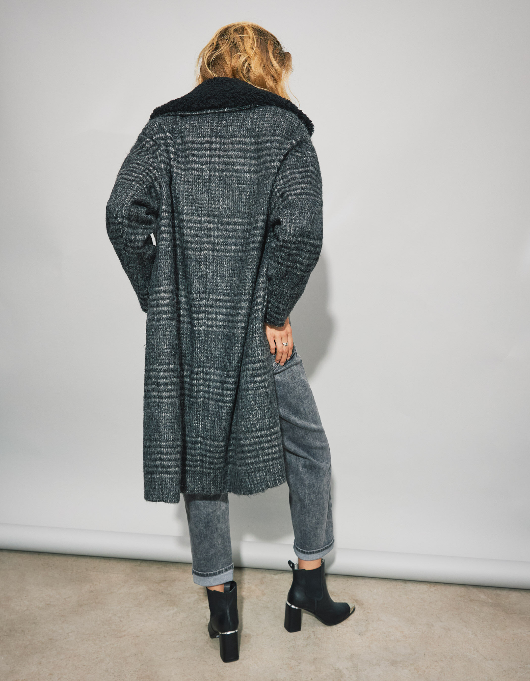 Manteau fausse fourrure ikks 2025