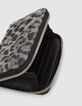 Portefeuille 1440 mini Compagnon grijs luipaard Dames-7