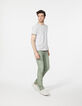 Jean slim kaki Salvation Homme-6