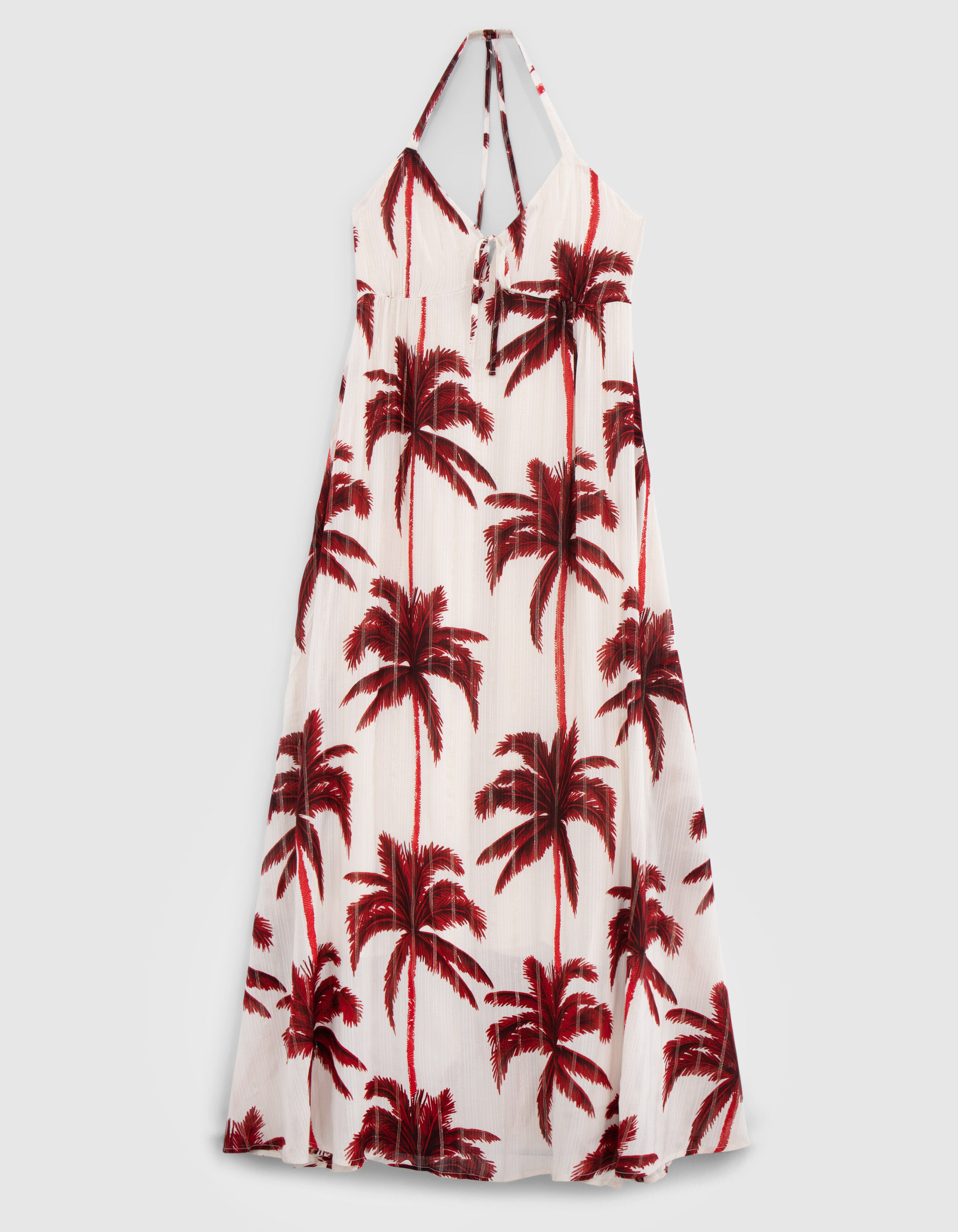 Robe palmier ikks top
