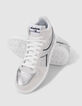 Women’s silver leather IKKS X DIADORA trainers-6