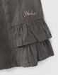 Set kaki short en ecru top babymeisjes-6