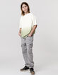 Jean BATTLE gris Waterless maille knitlook garçon-3
