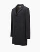 Manteau gris foncé homme-1