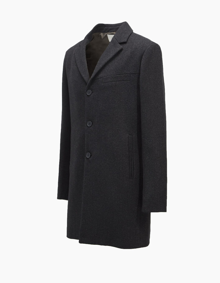 Men's dark grey coat - IKKS