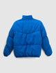 Plumas reversible azul y Sherpa crudo niña-3