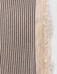 Women&rsquo;s scarf with black thin stripes-5