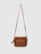 The Lover women’s mahogany python motif boxy bag-6