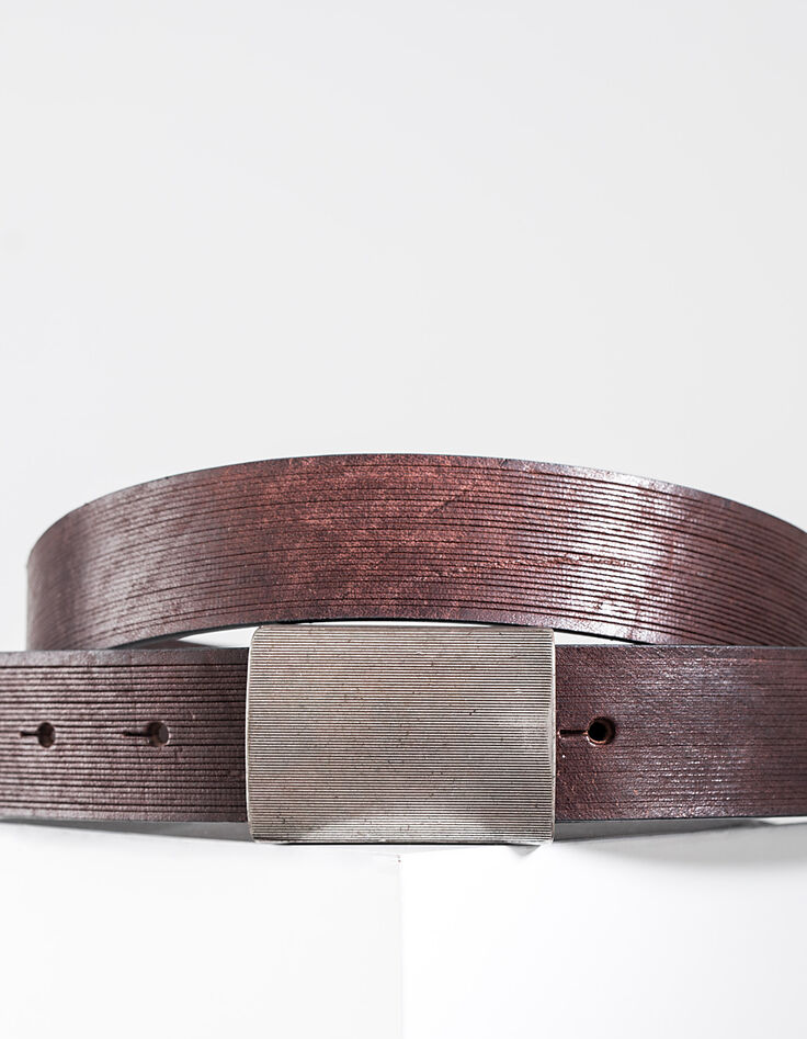 Bruine riem heren-3