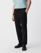 Zwarte JOGGER-broek Lyocell® en linnen Heren-2