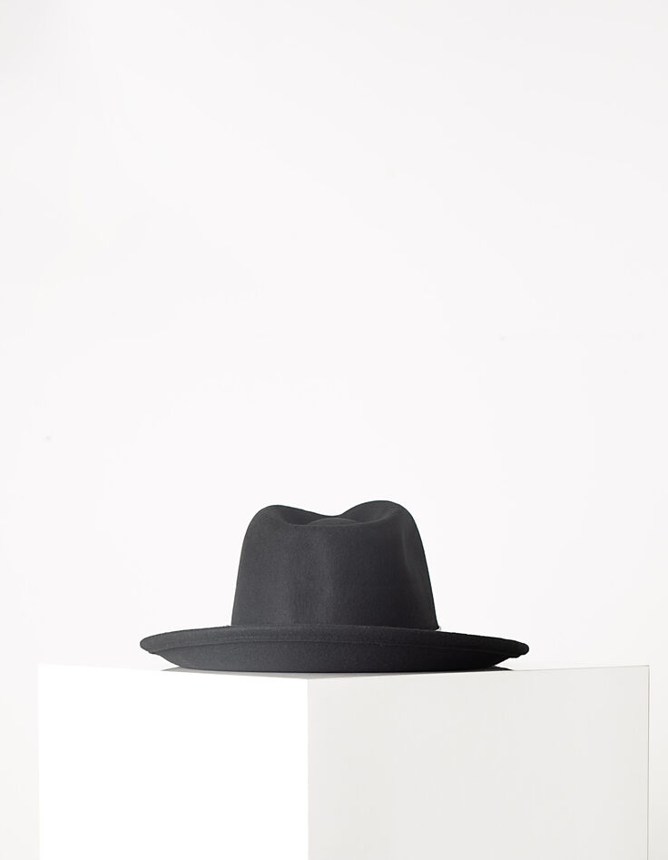 Chapeau noir femme-3