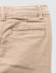 Pantalon droit beige esprit battle garçon-7