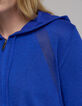 K&ouml;nigsblaue durchbrochene Stern-Strickjacke-8