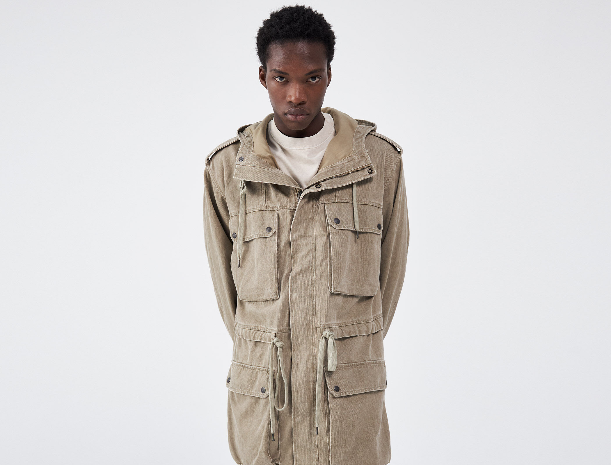 Parka ikks 2025 kaki