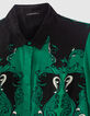 Camisa viscosa estampado mujer-2