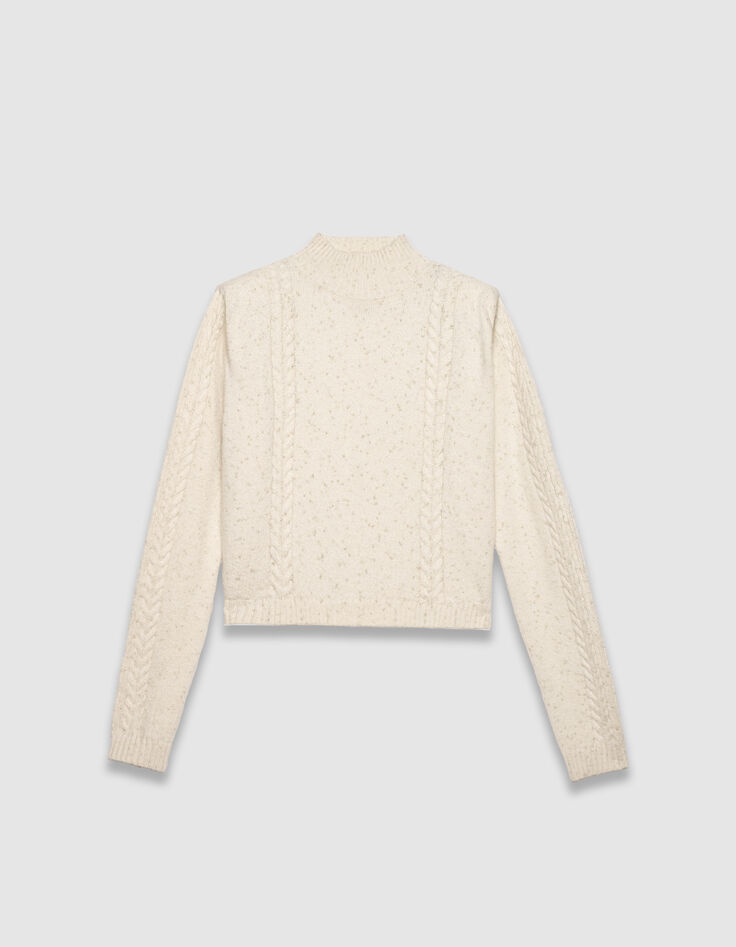 Jersey crudo punto lúrex hombreras ochos mujer-6 Jersey crudo punto lúrex hombreras ochos mujer-6