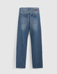 Men's STRAIGHT COMFORT indigo jeans-2
