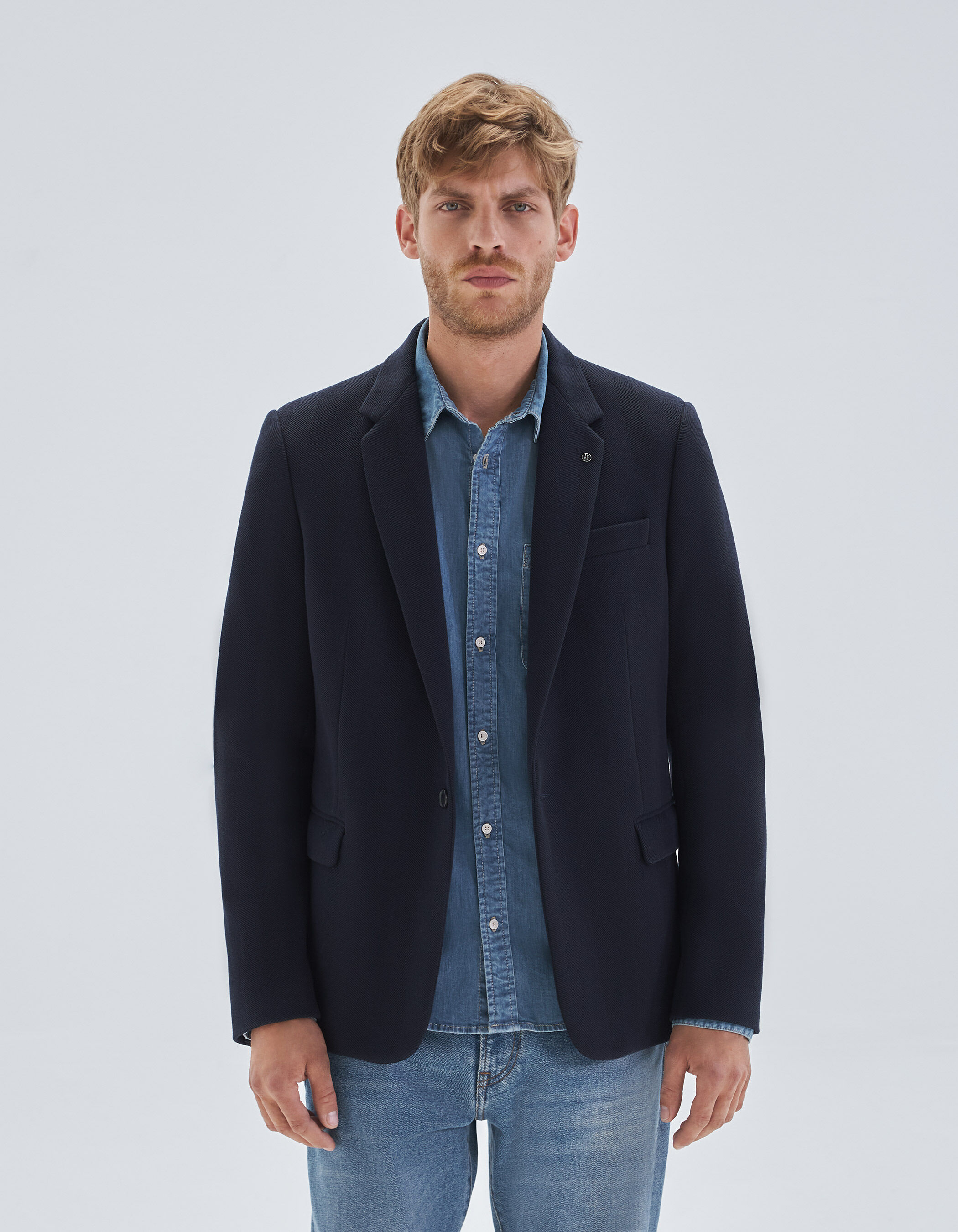 Veste en maille store homme