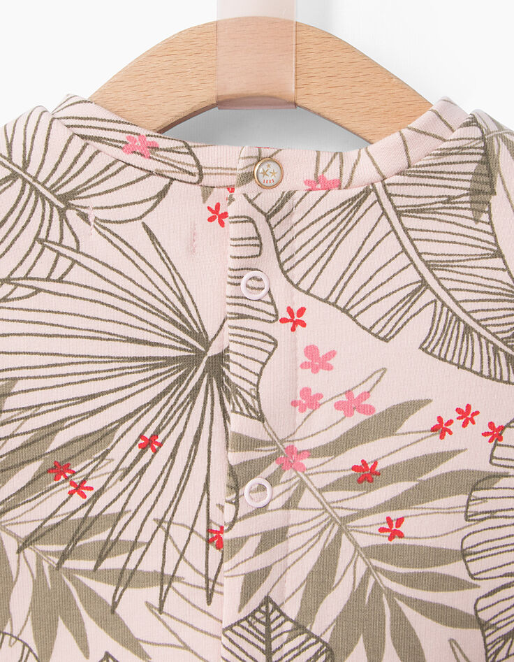 Sweat rose bébé fille-6