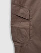 Pantalon battle kaki foncé garçon -5