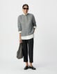 Schwarze Damen-Cropped-Hose Umschlag-1 Schwarze Damen-Cropped-Hose Umschlag-1