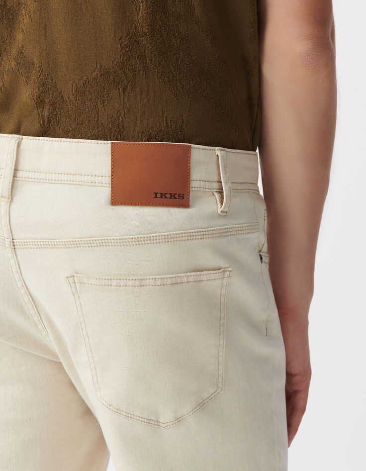 Jean SLIM lin POWERFLEX Homme-4