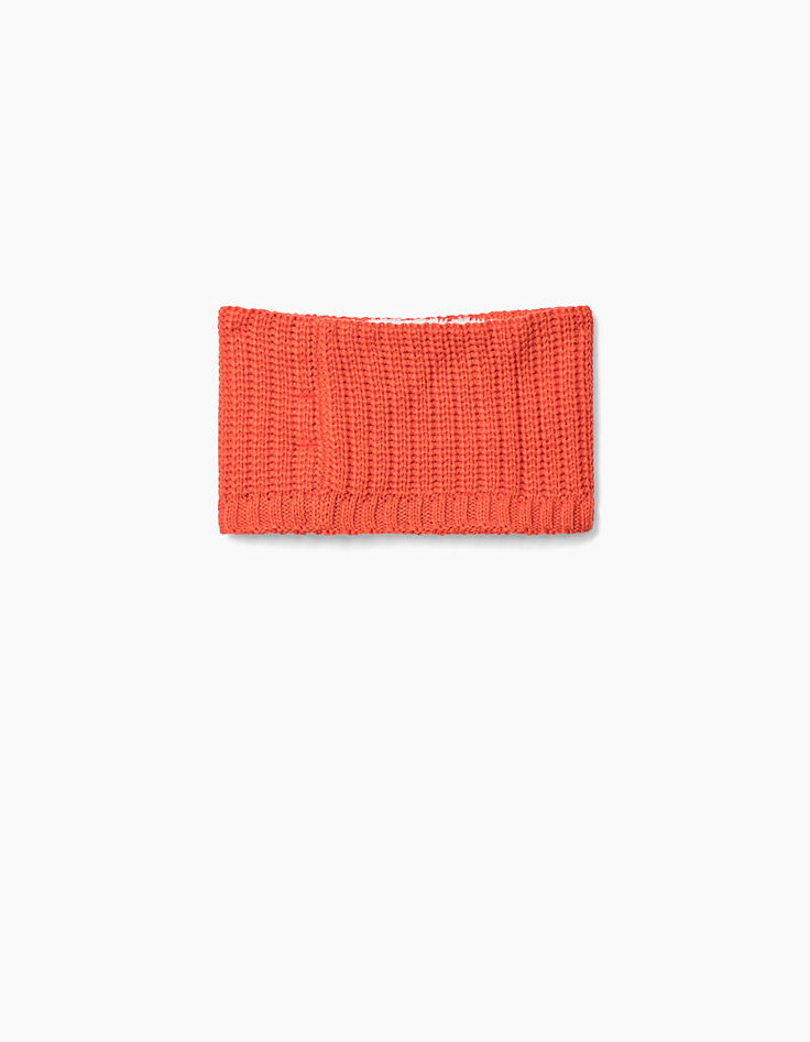 Snood orange bébé garçon -3