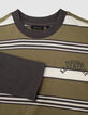 T-shirt trompe-l'oeil manches grises coton bio garçon-4