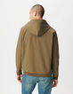 Herrenstrickjacke mit Kapuze beige WATERPROOF BREATHABLE-3 Herrenstrickjacke mit Kapuze beige WATERPROOF BREATHABLE-3