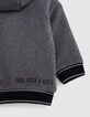 Grijs gestreept geribd vest voor babyjongens-5