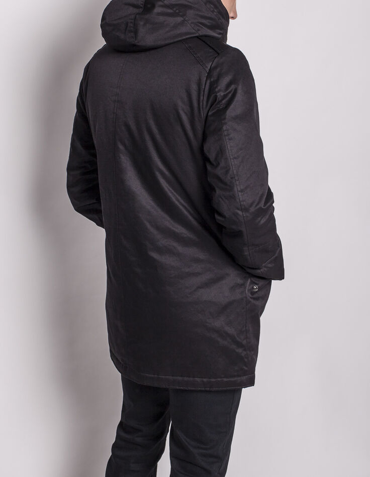 Parka noire homme-3