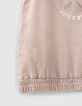 Parma Babymädchen-Sweatstoffkleid, Bio-Molleton, Prägung-4