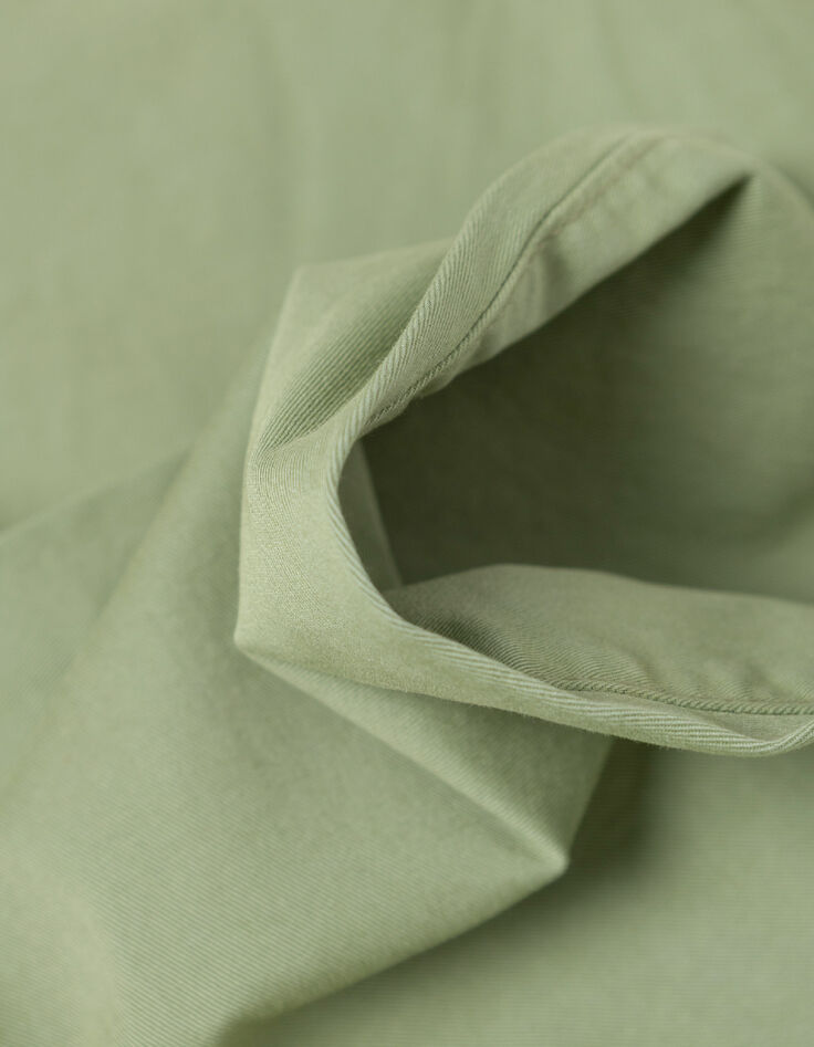 Men's green slim-fit chino pants-9