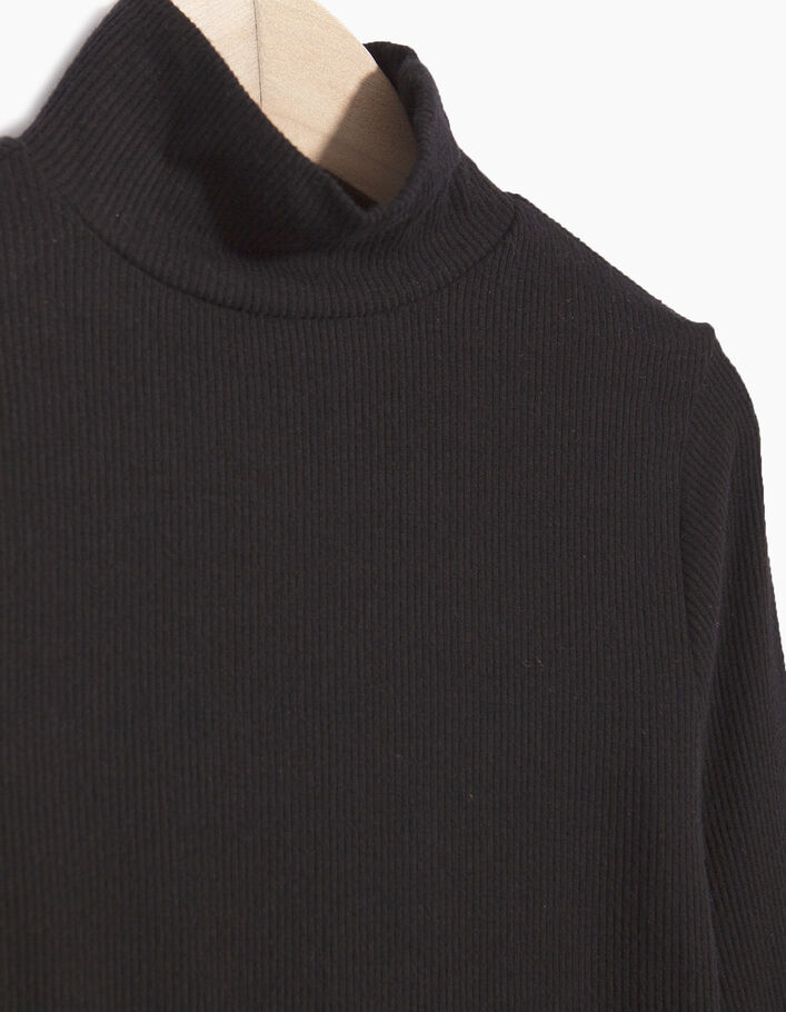 Girls' rollneck pullover