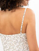 Robe longue fines bretelles imprimé feuilles Icode-6