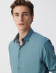 Chemise EASY orage voile de coton bio Homme-4