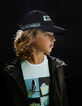 Gorra negra con logo WAY blanco niño -1