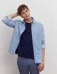 Chemise en denim EASY ciel Homme-1