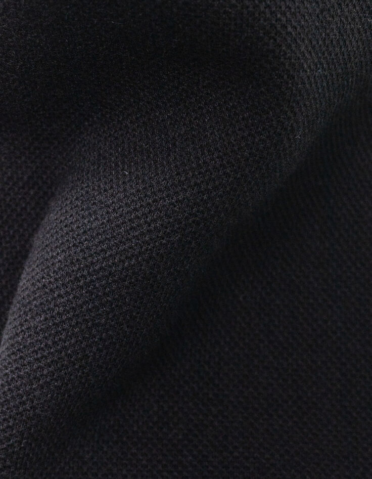 Pantalon noir maille piquée garçon-7