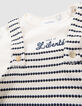 Ensemble robe ray&eacute;e et T-shirt &eacute;cru b&eacute;b&eacute; fille-5