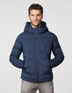 Doudoune indigo matelassage Homme-2