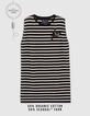 Vestido marinera negro rayas crudas hombreras mujer-2