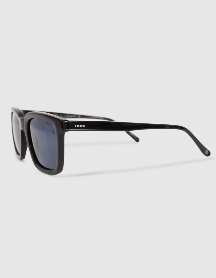 Men’s black rectangular sunglasses - IKKS