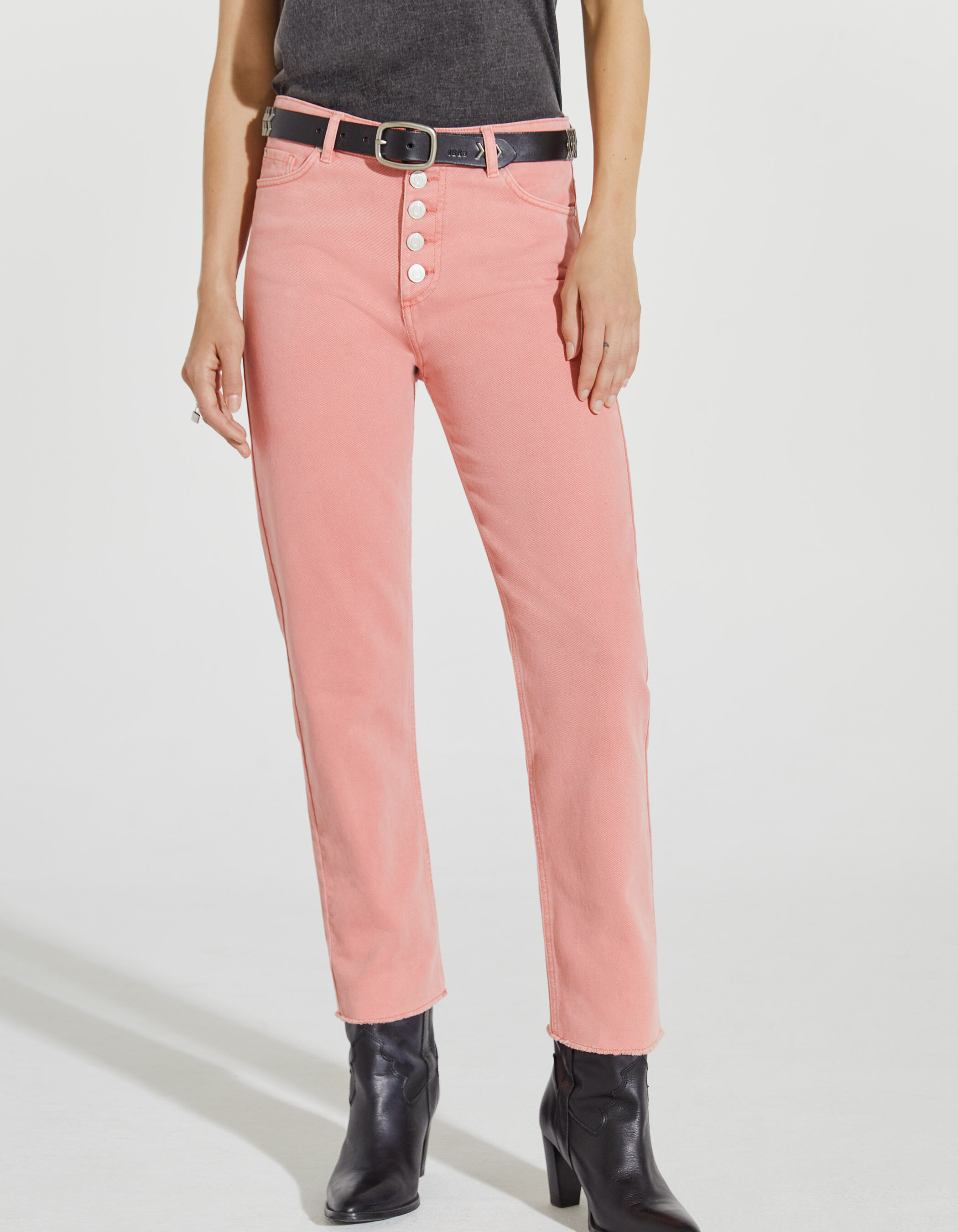 Jean on sale rose femme